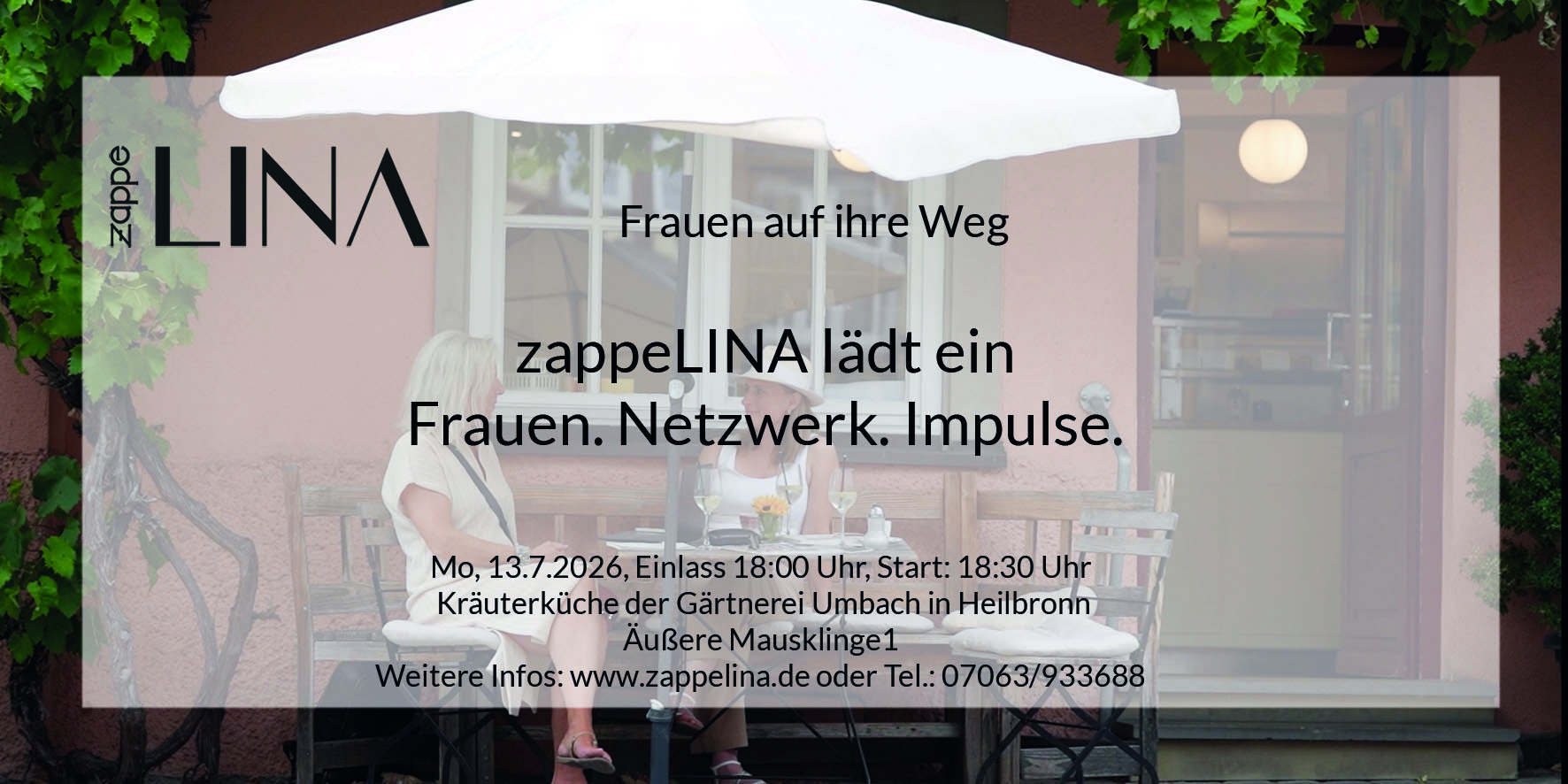 zappeLINA lädt ein